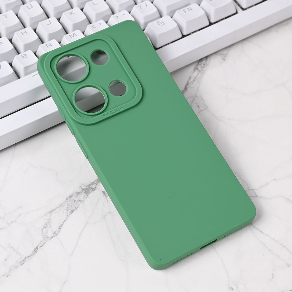 Maska za Xiaomi Redmi Note 14S — Silikon Pro Camera, zelena