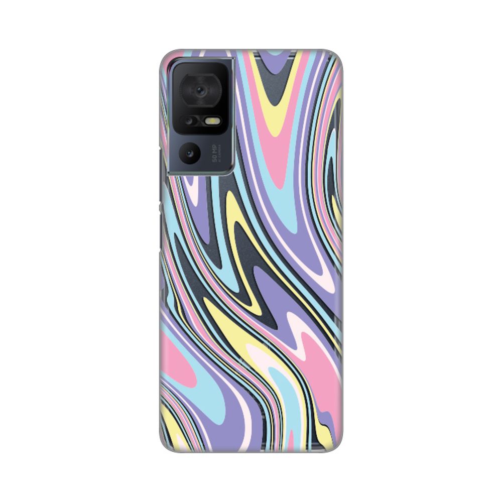 Maska za Alcatel TCL 40 SE — Silikonska Print Skin