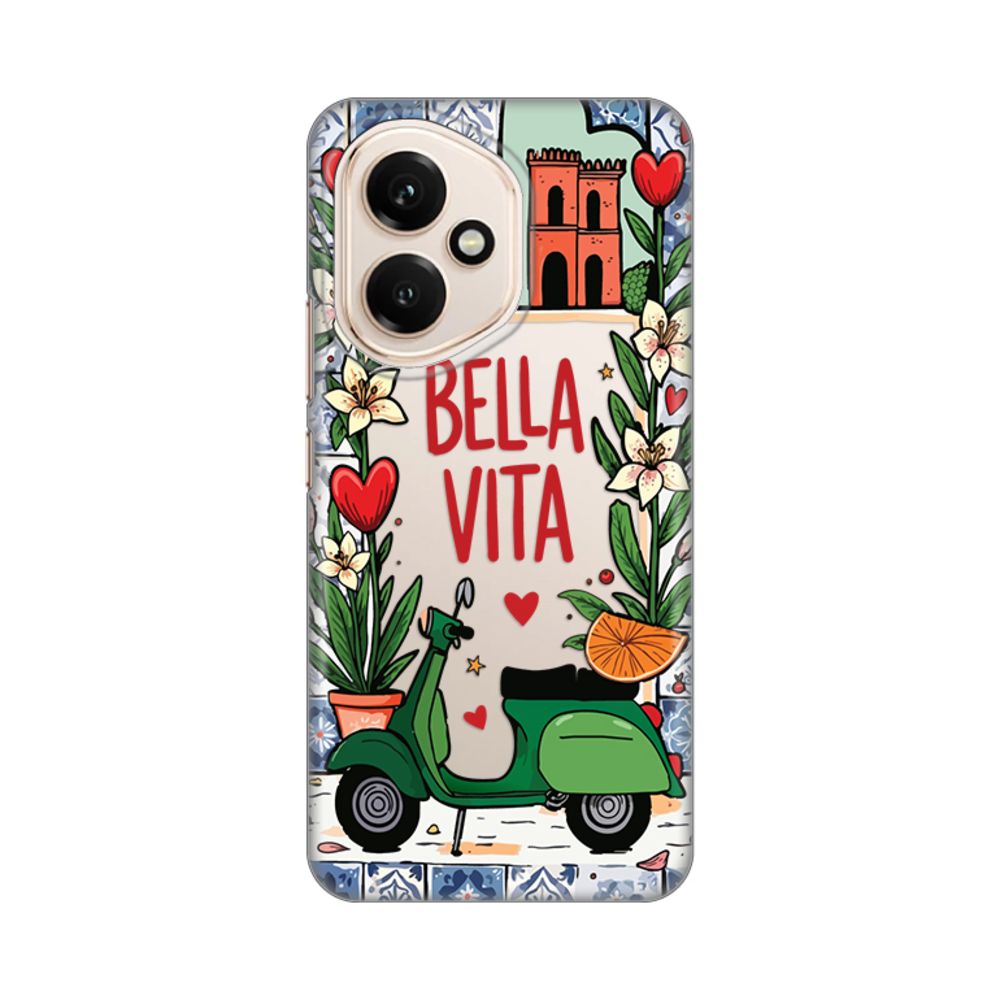 Maska za Honor 400 — Silikonska Print Skin