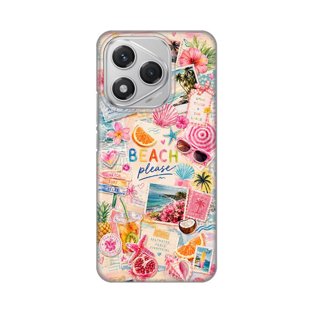 Maska za Honor 400 Lite — Silikonska Print Skin