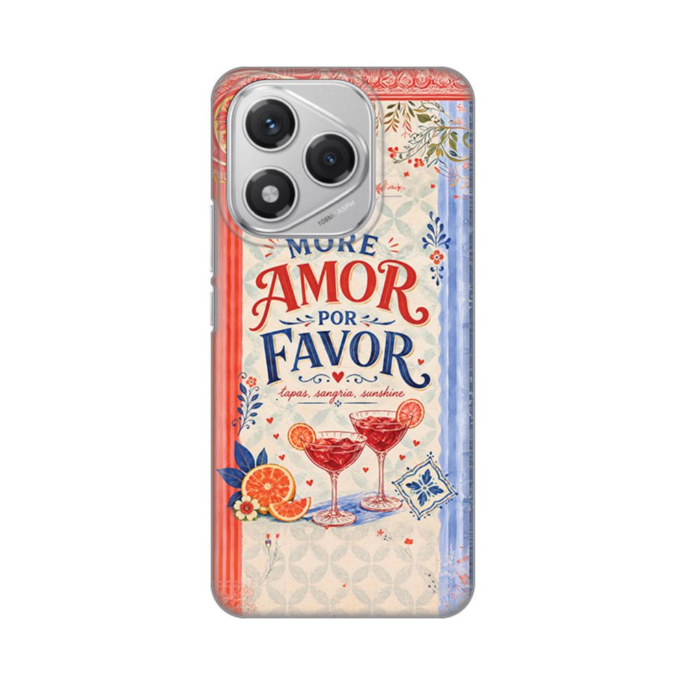 Maska za Honor 400 Lite — Silikonska Print Skin