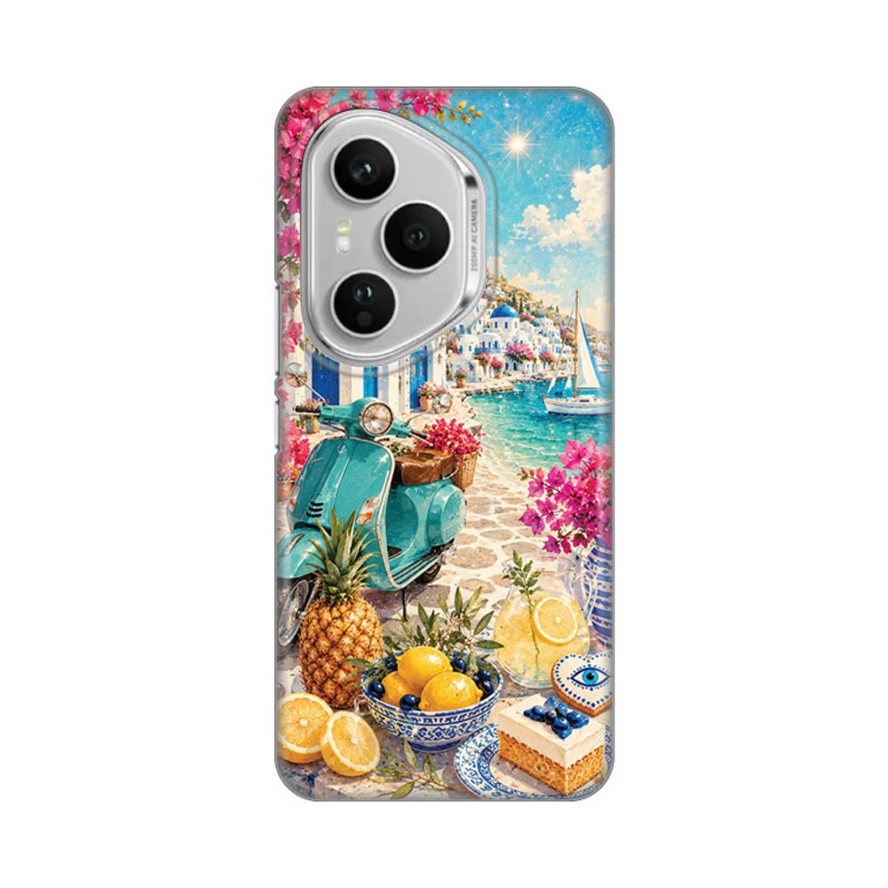 Maska za Honor 400 Pro — Silikonska Print Skin