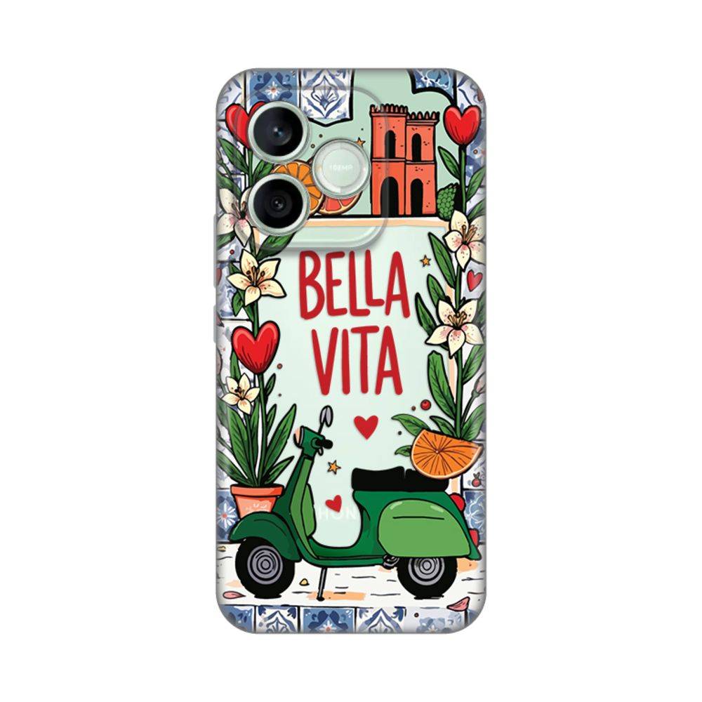 Maska za Honor 600 Lite — Silikonska Print Skin