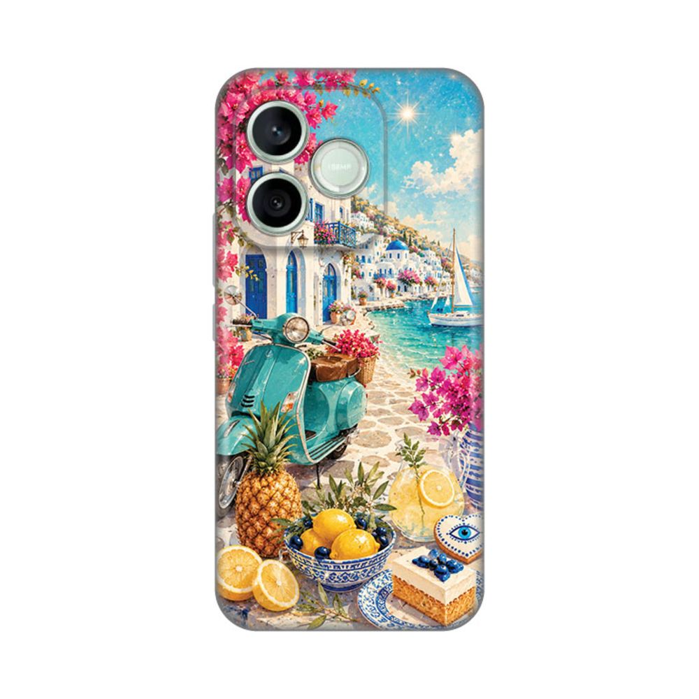 Maska za Honor 600 Lite — Silikonska Print Skin