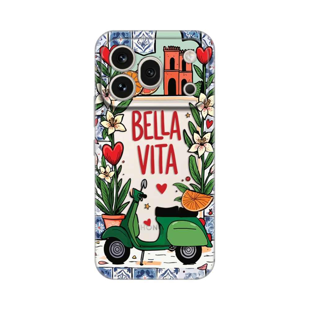 Maska za Honor 600 Pro — Silikonska Print Skin