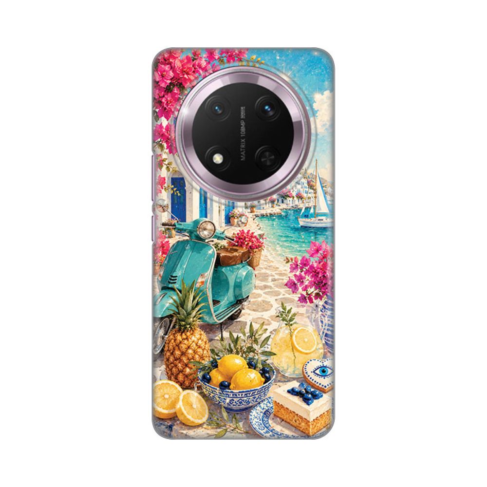 Maska za Honor Magic 7 Lite — Silikonska Print Skin