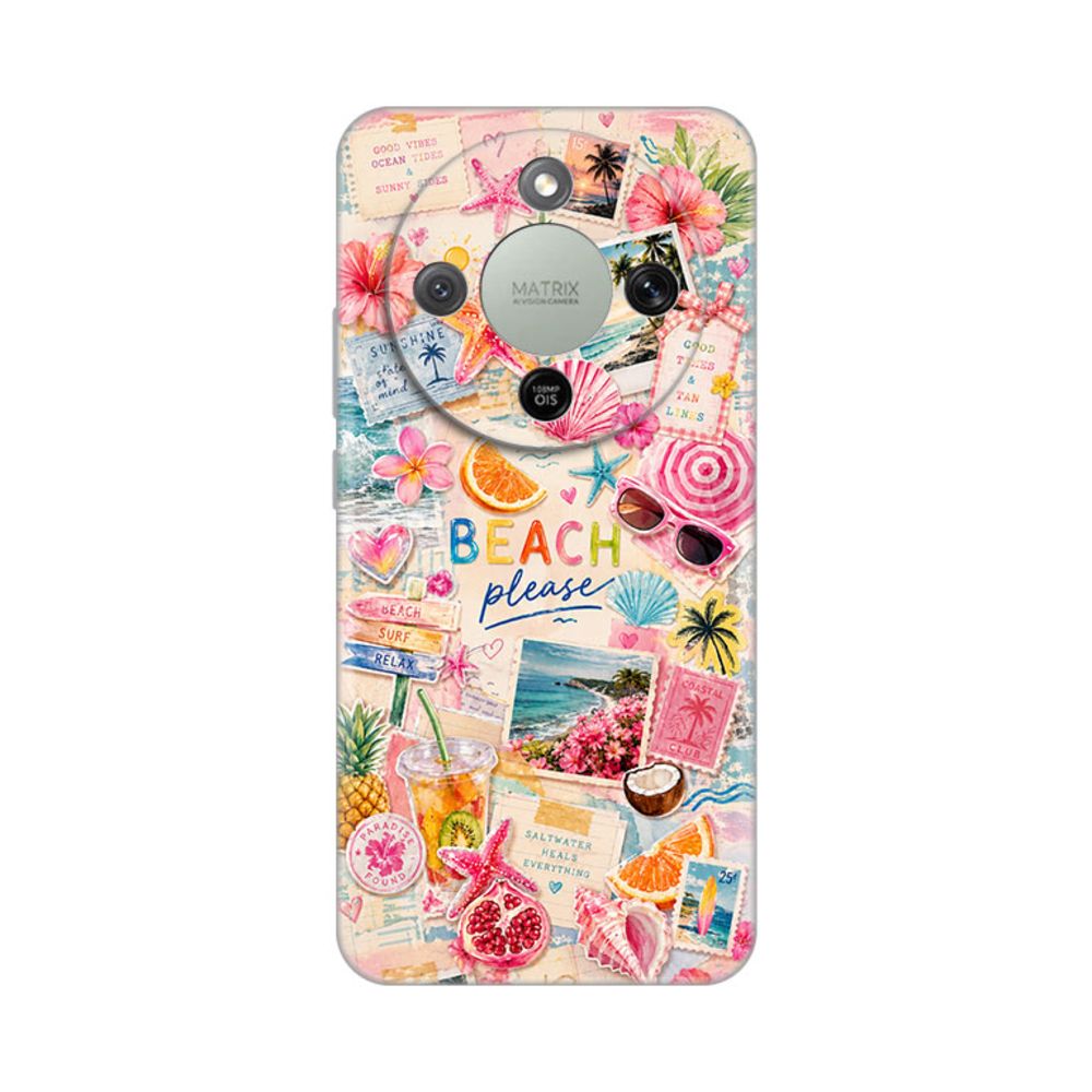 Maska za Honor Magic 8 Lite — Silikonska Print Skin
