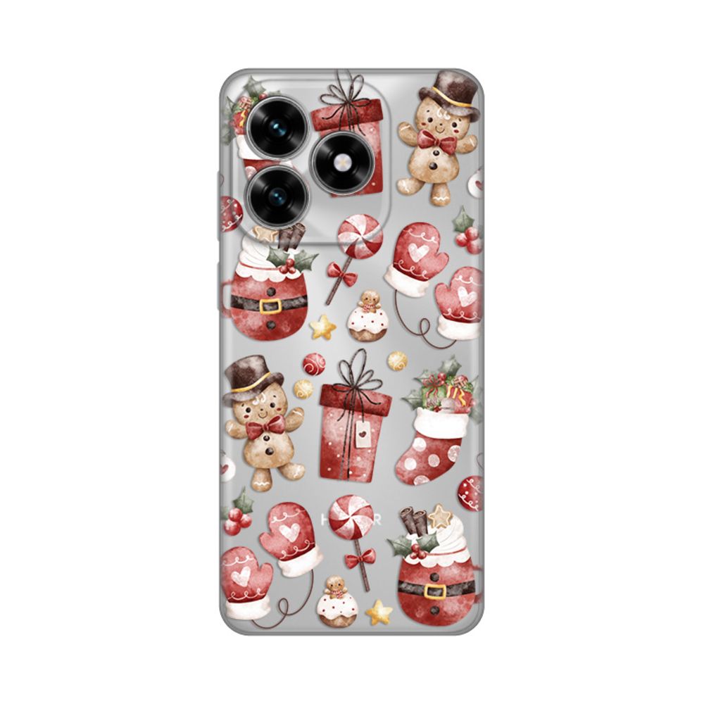Maska za Honor X5c Plus — Silikonska Print Skin