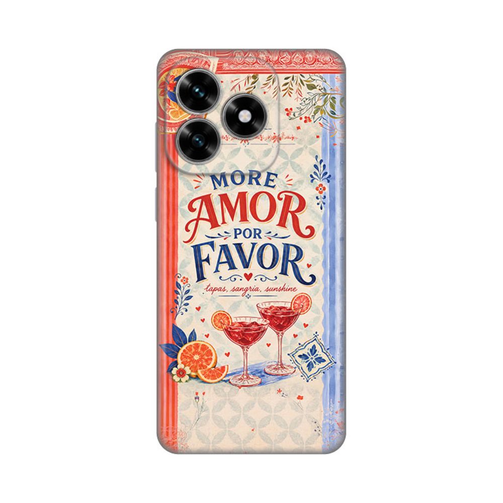 Maska za Honor X5c Plus — Silikonska Print Skin