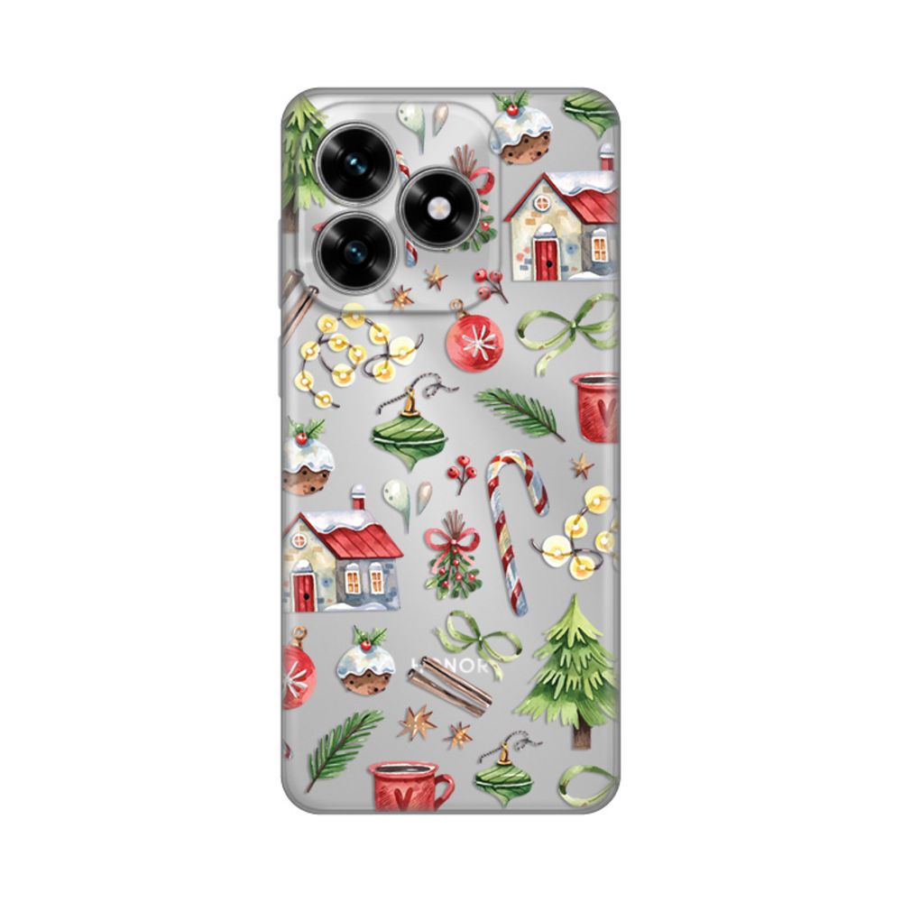 Maska za Honor X5c Plus — Silikonska Print Skin