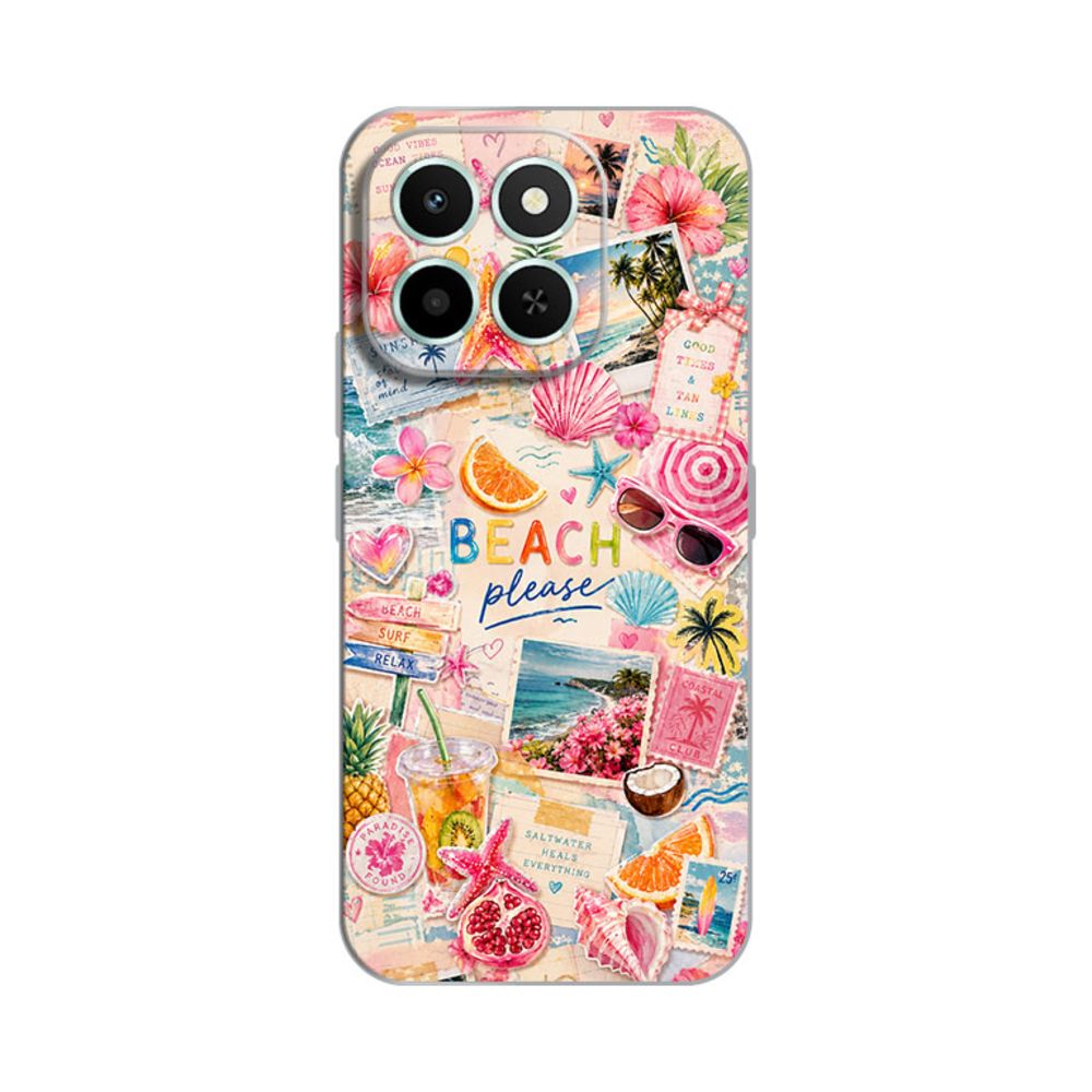 Maska za Honor X6c — Silikonska Print Skin