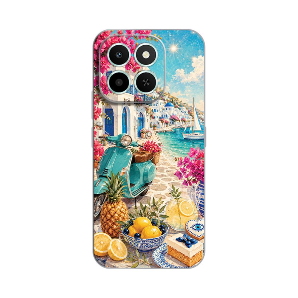 Maska za Honor X6c — Silikonska Print Skin