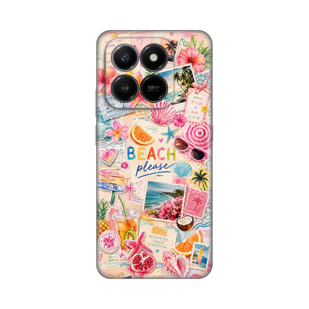 Maska za Honor 400 Smart — Silikonska Print Skin