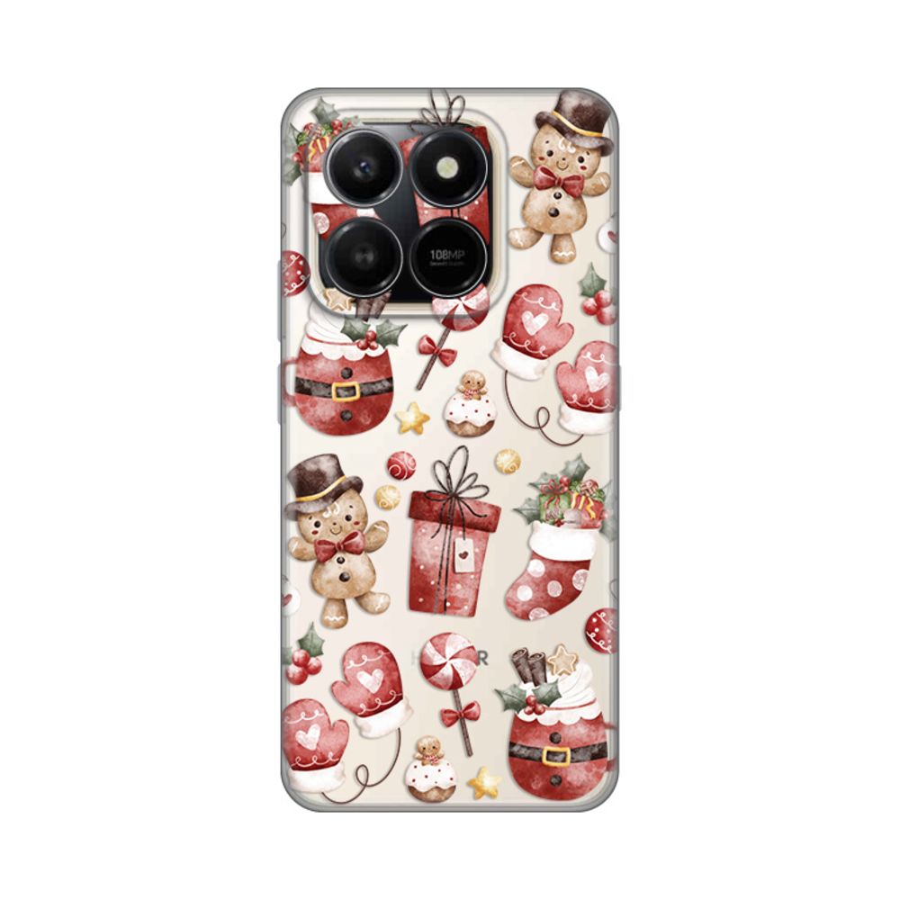 Maska za Honor 400 Smart — Silikonska Print Skin