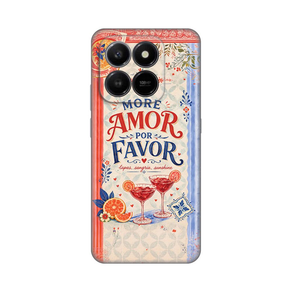 Maska za Honor 400 Smart — Silikonska Print Skin