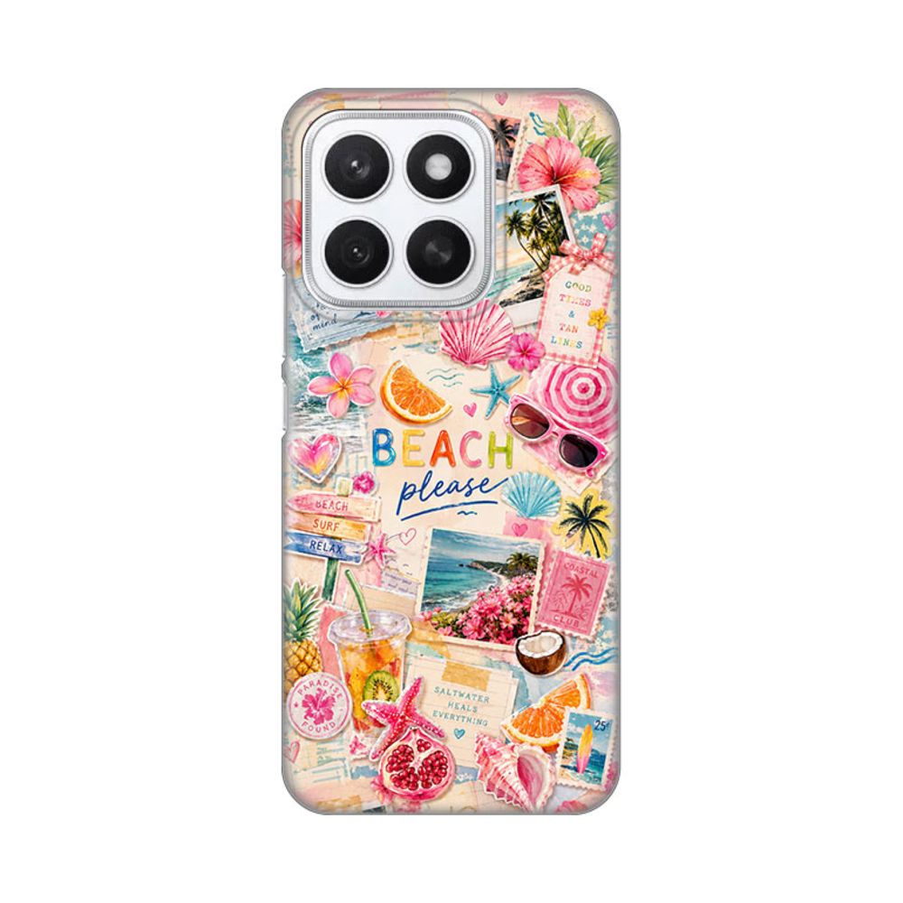 Maska za Honor X8c — Silikonska Print Skin