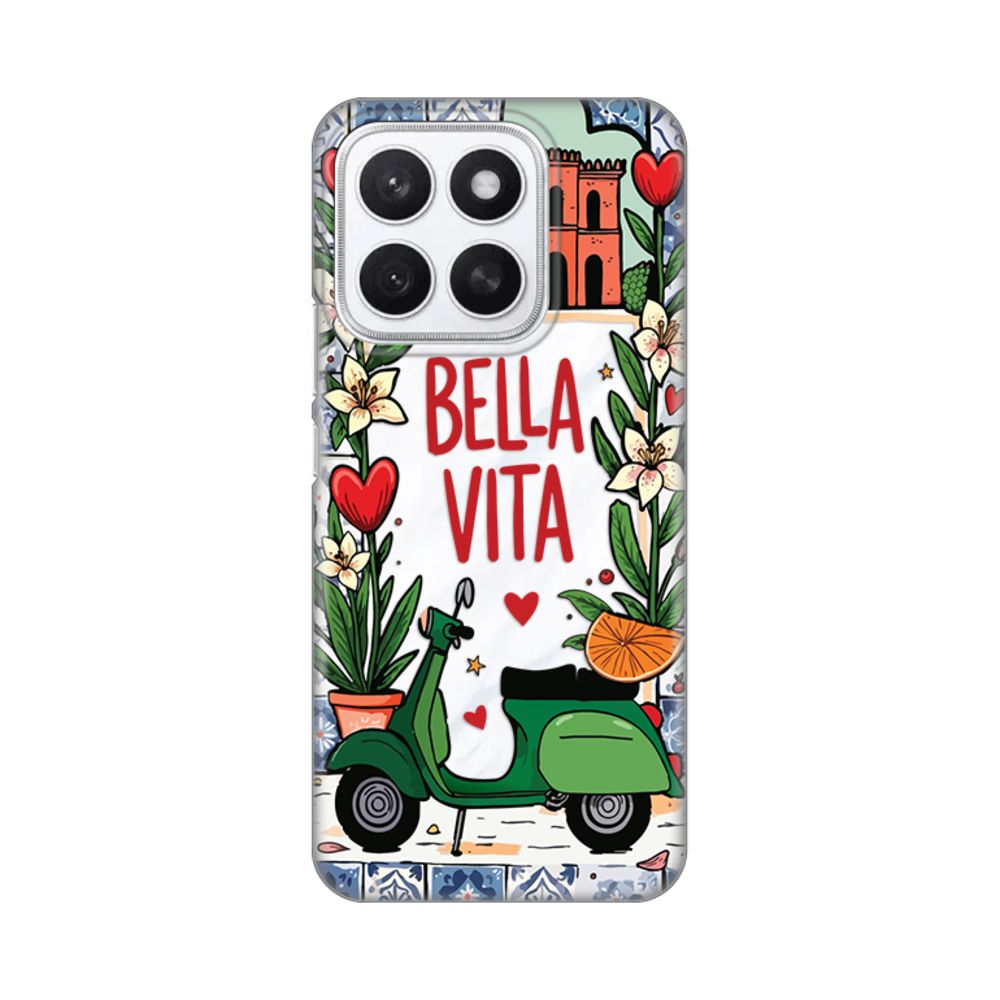 Maska za Honor X8c — Silikonska Print Skin