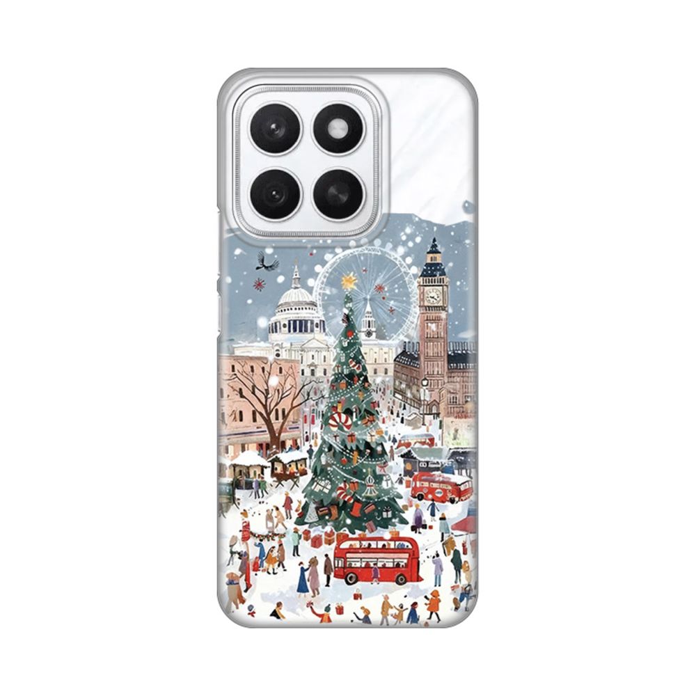 Maska za Honor X8c — Silikonska Print Skin