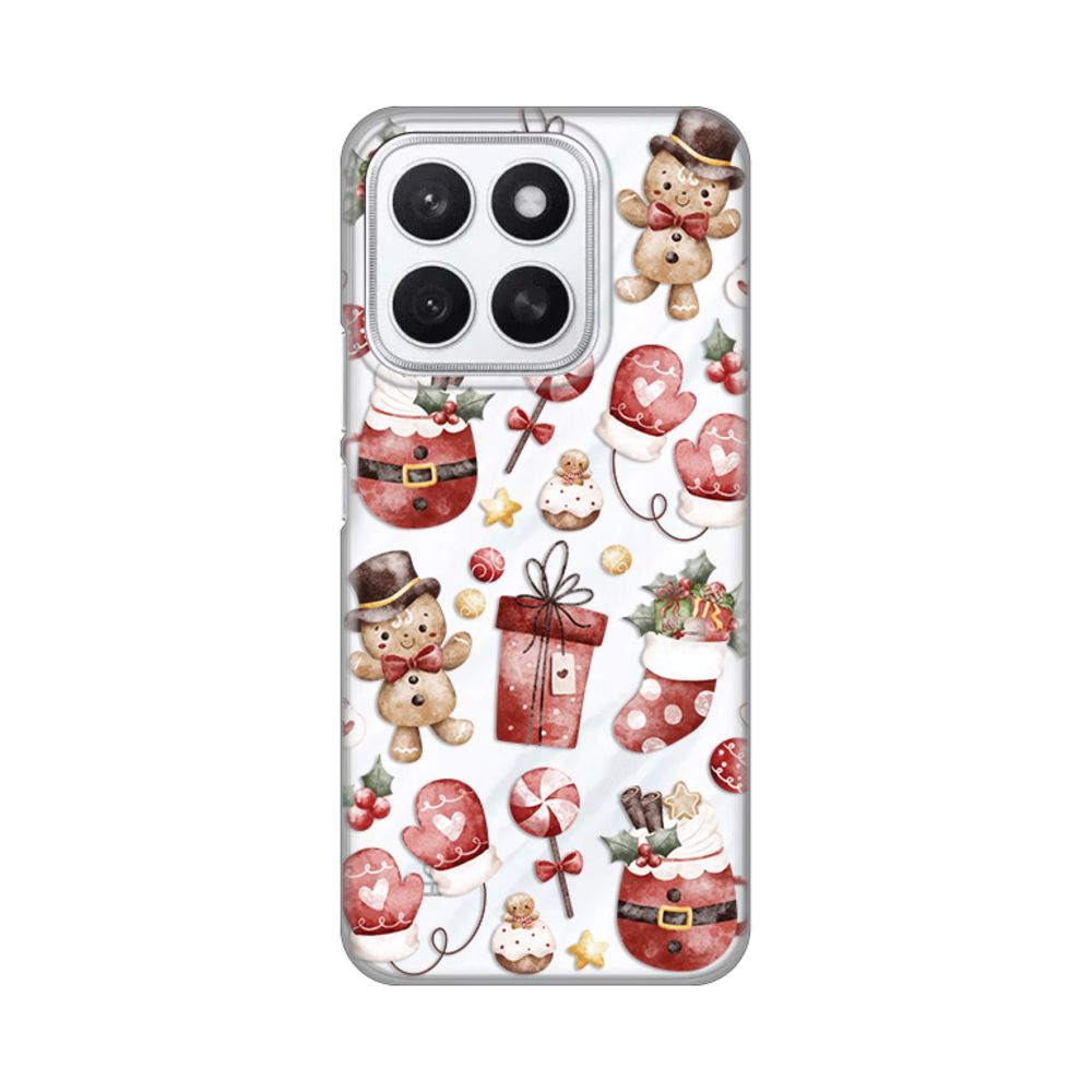Maska za Honor X8c — Silikonska Print Skin