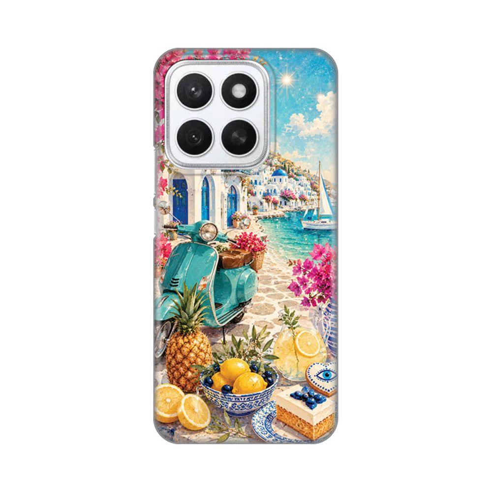 Maska za Honor X8c — Silikonska Print Skin