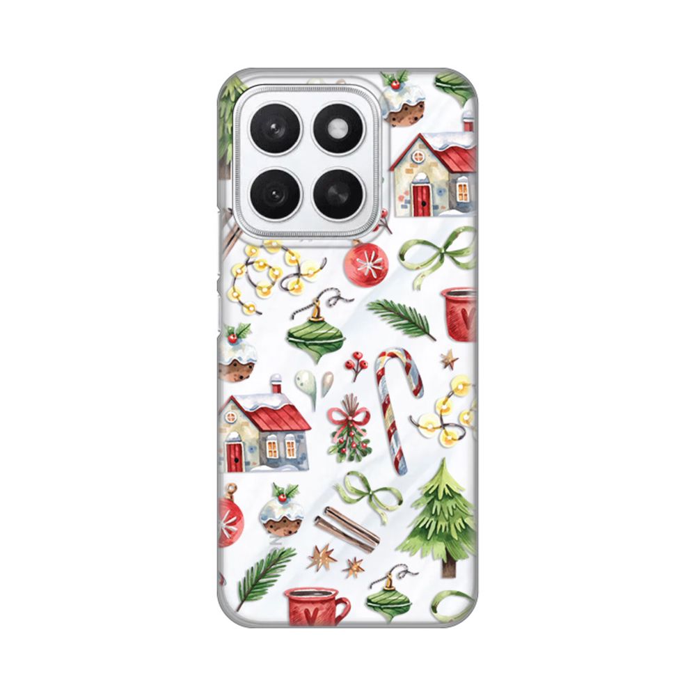 Maska za Honor X8c — Silikonska Print Skin