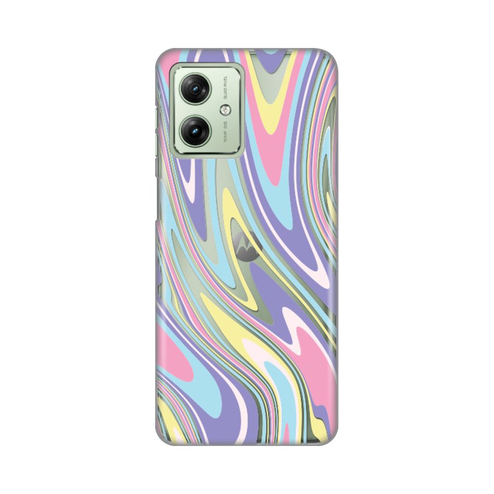 Maska za Motorola Moto G54 — Silikonska Print Skin