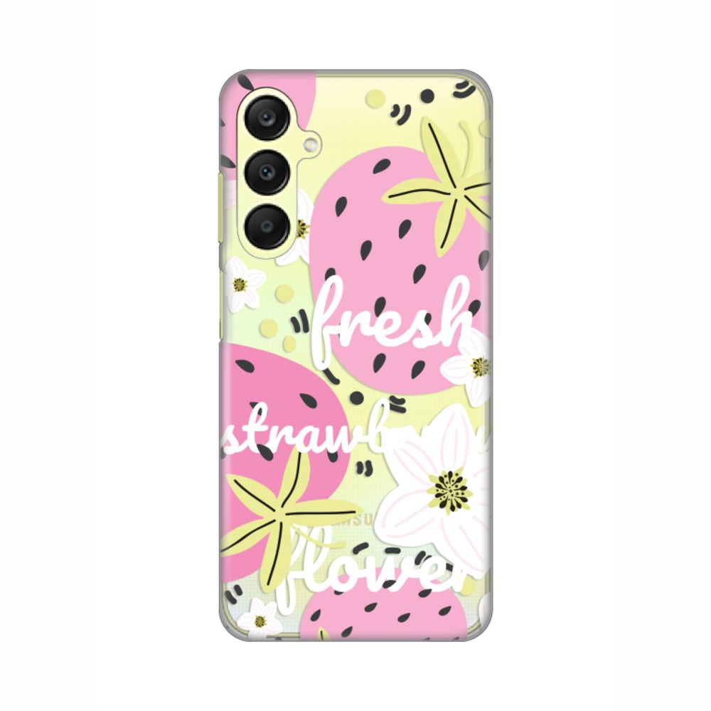 Maska za Samsung Galaxy A25 5G — Silikonska Print Skin, pink
