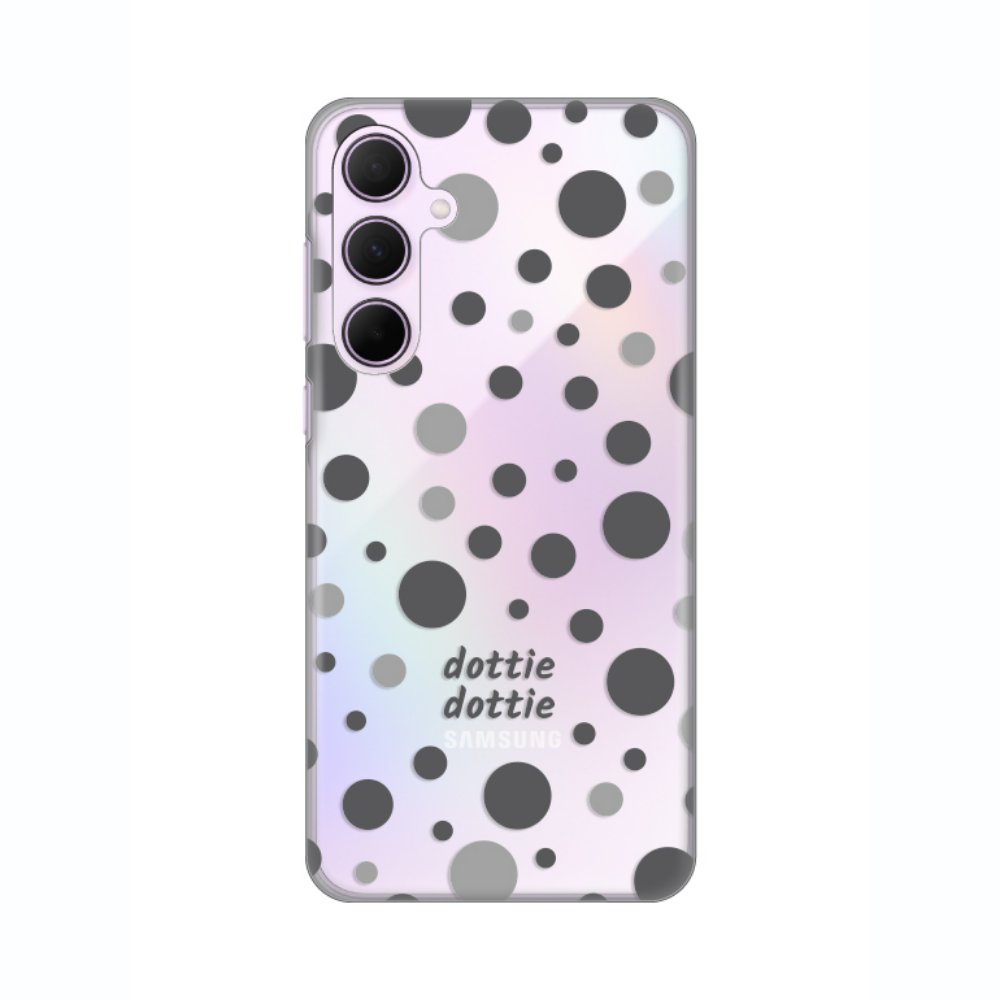 Maska za Samsung Galaxy A35 5G — Silikonska Print Skin, gray