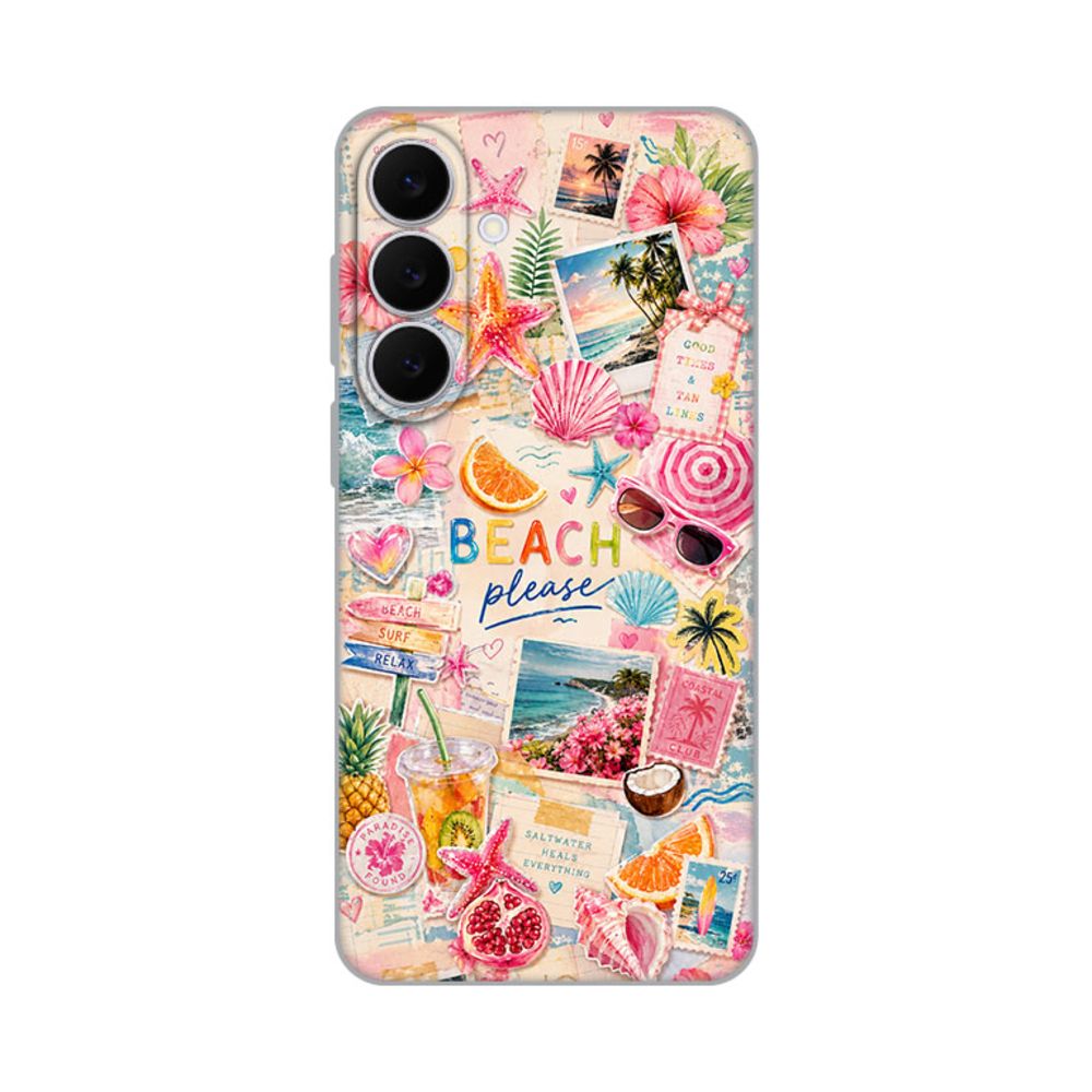 Maska za Samsung Galaxy S25 FE — Silikonska Print Skin