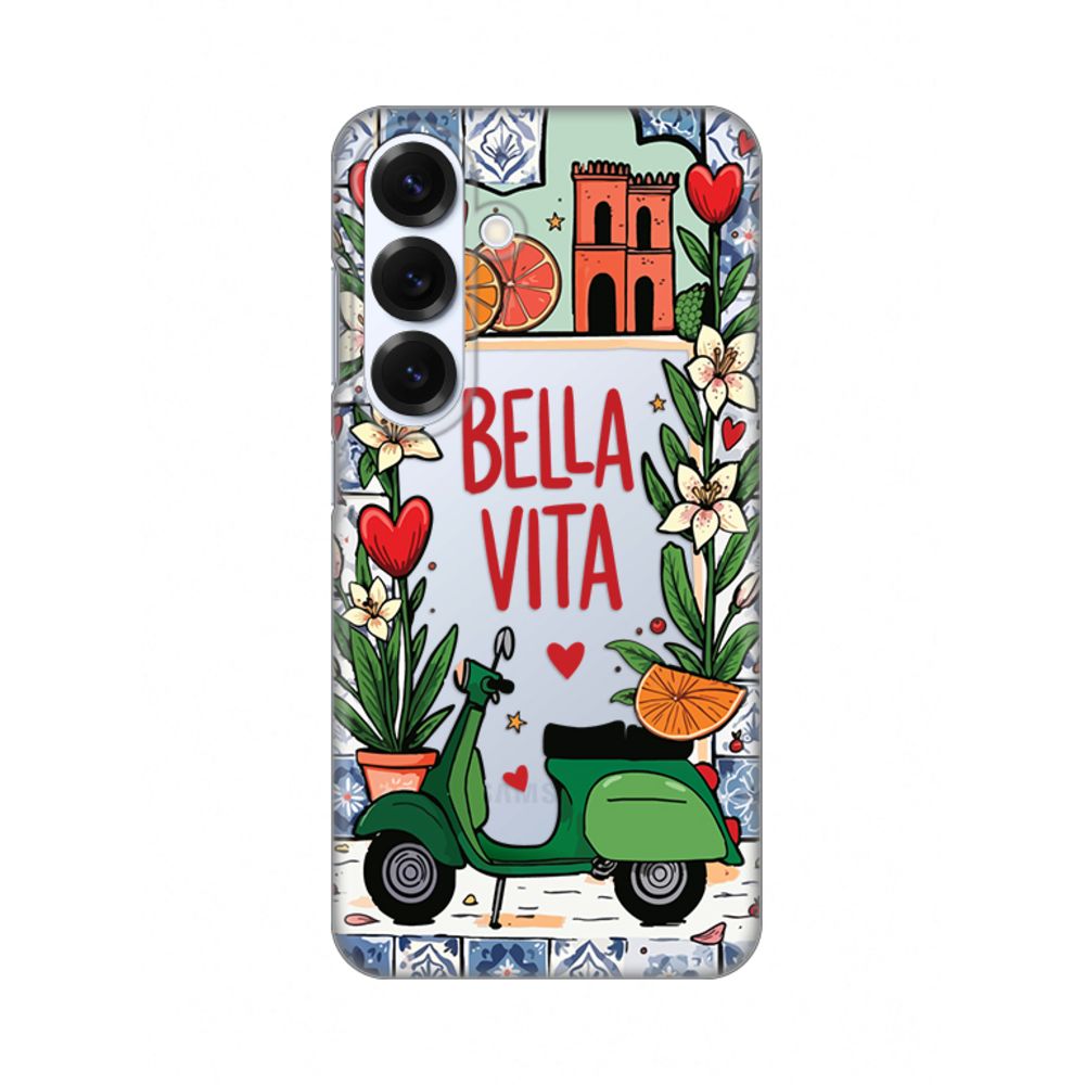 Maska za Samsung Galaxy S25 — Silikonska Print Skin