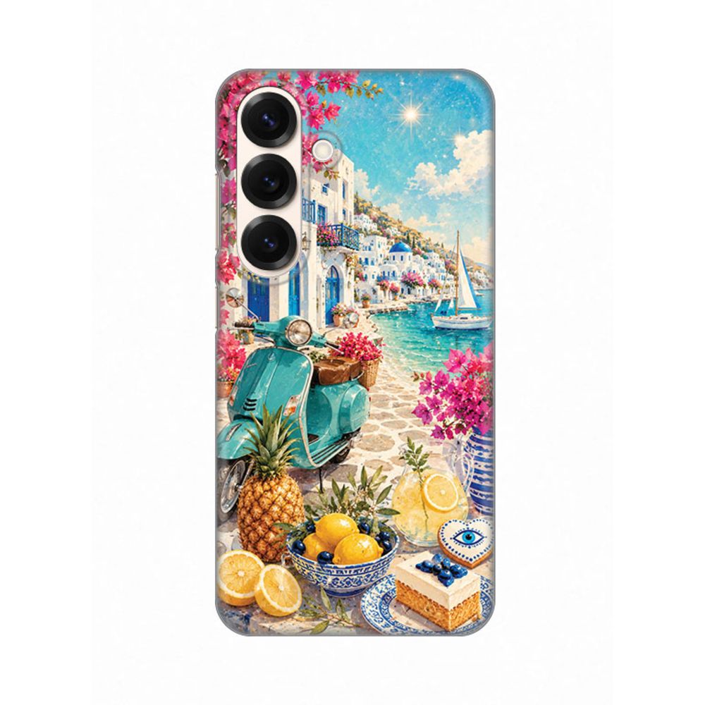 Maska za Samsung Galaxy S25 — Silikonska Print Skin