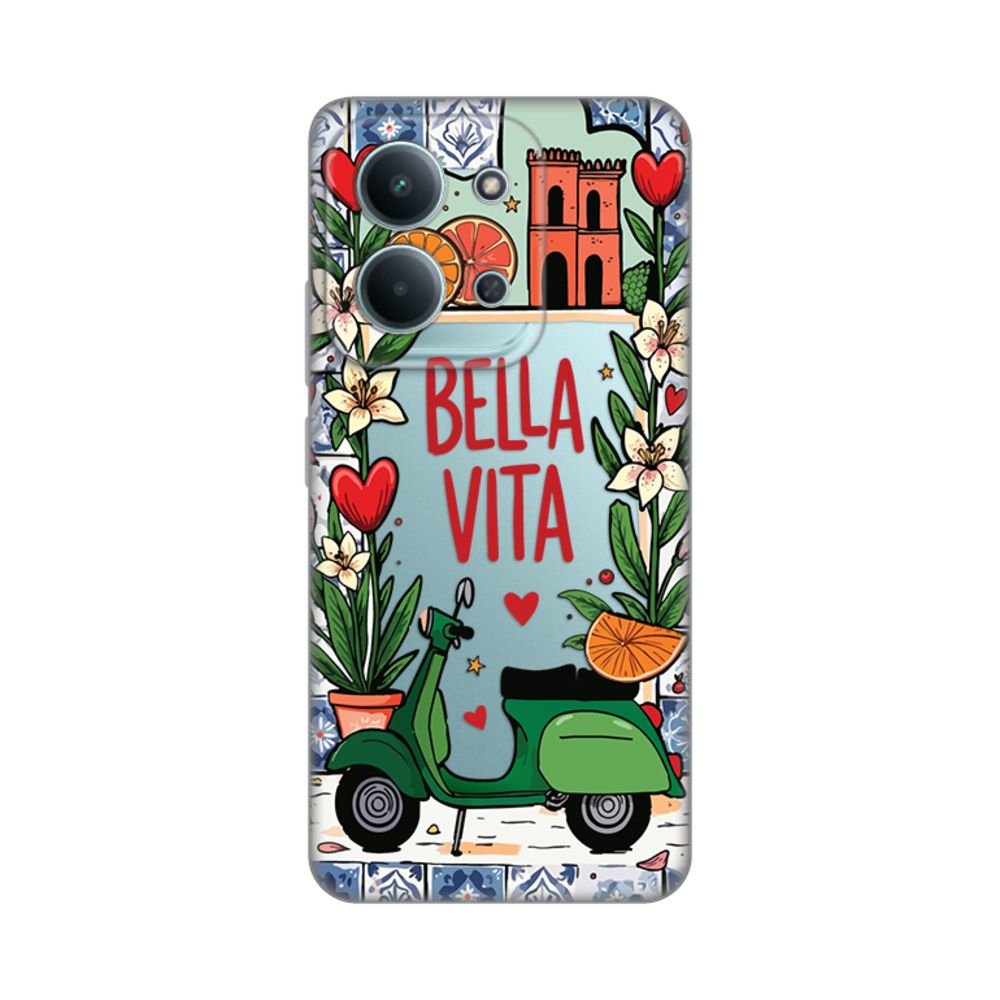 Maska za Xiaomi Redmi 15C — Silikonska Print Skin