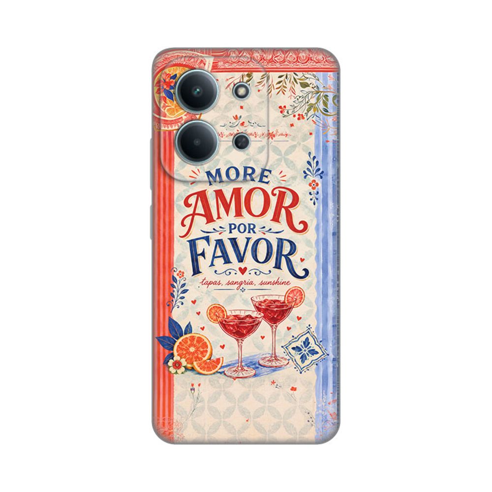 Maska za Xiaomi Redmi 15C — Silikonska Print Skin
