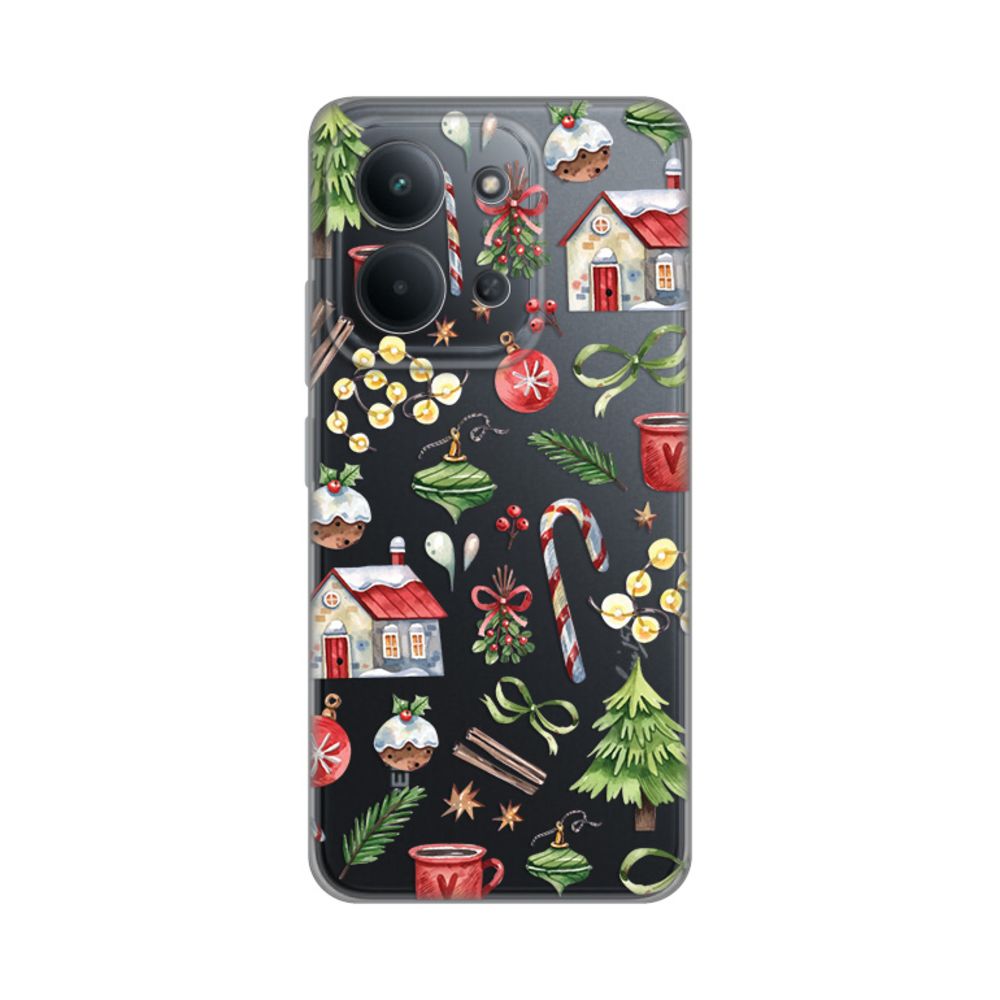 Maska za Xiaomi Redmi 15C — Silikonska Print Skin