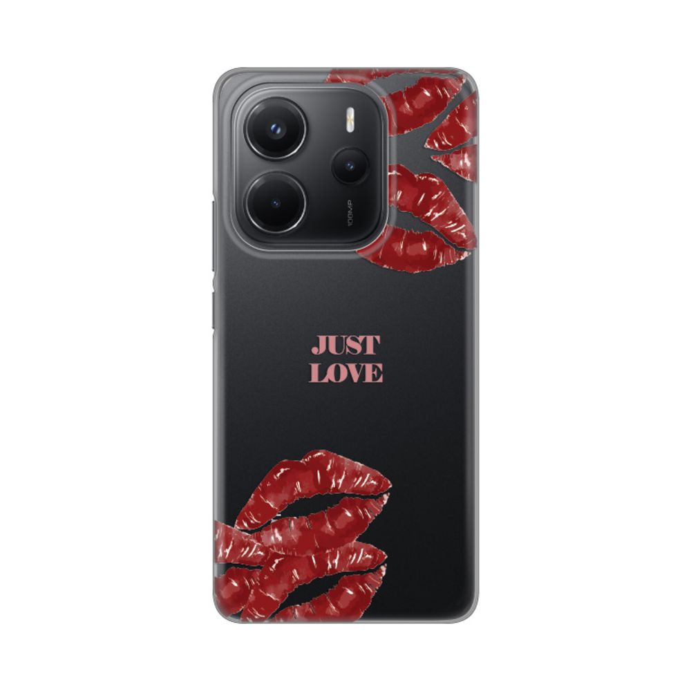 Maska za Samsung — Silikonska Print Skin, pink