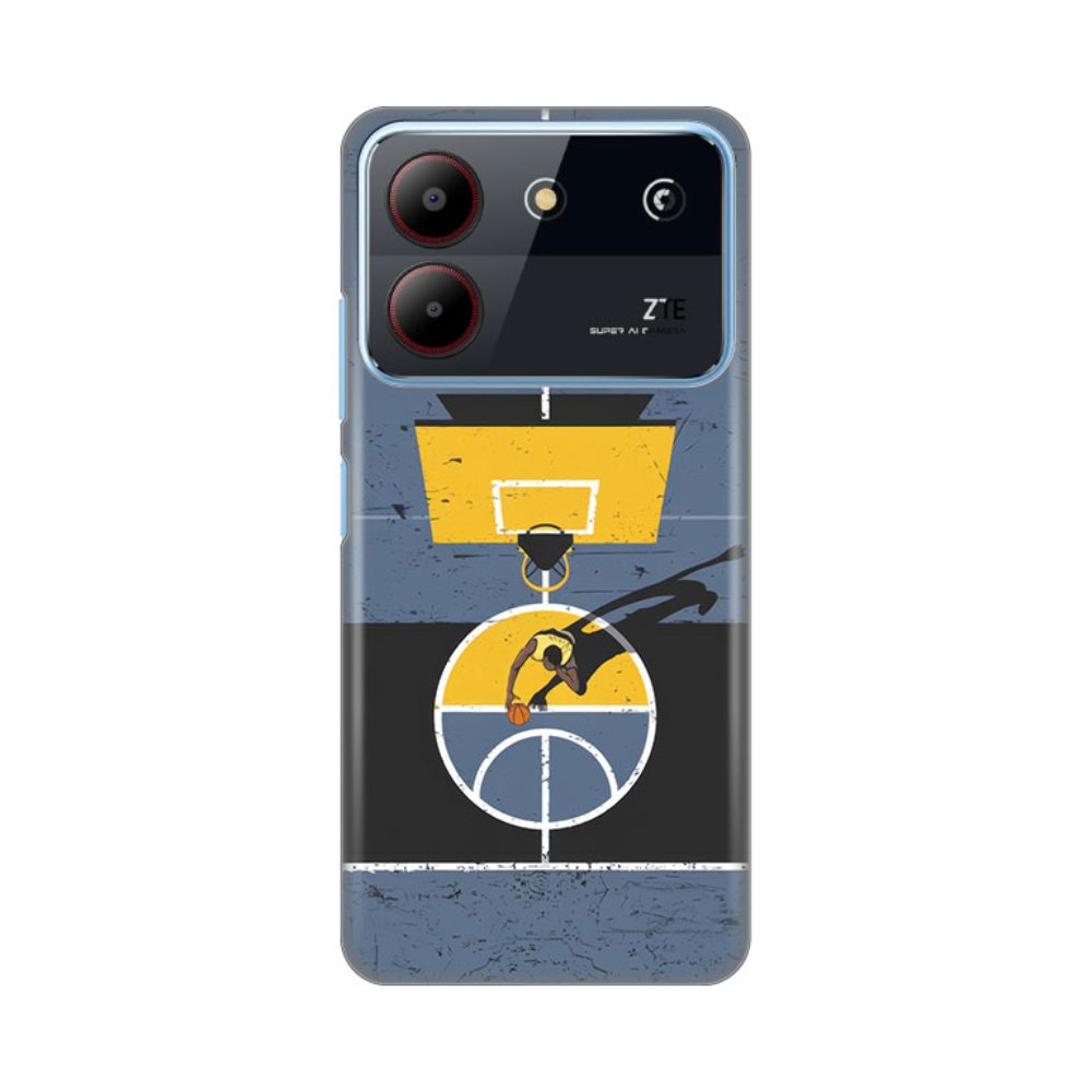 Maska za ZTE Blade A54 — Silikonska Print Skin
