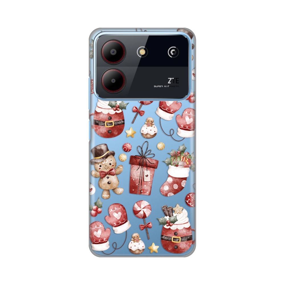 Maska za ZTE Blade A54 — Silikonska Print Skin