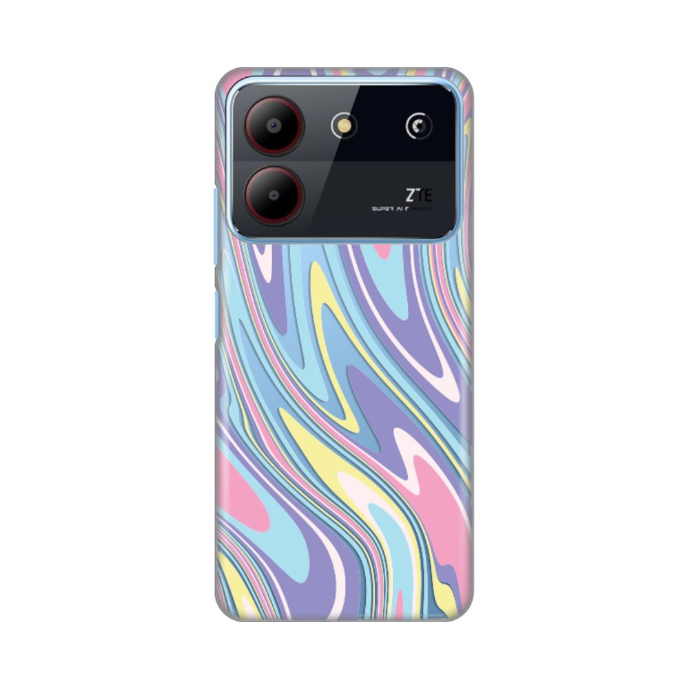 Maska za ZTE Blade A54 — Silikonska Print Skin