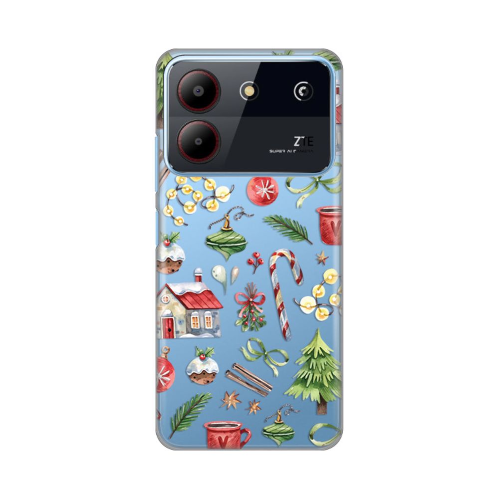 Maska za ZTE Blade A54 — Silikonska Print Skin