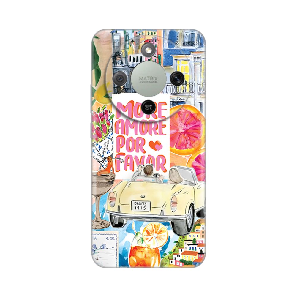 Maska za Honor Magic 8 Lite — Silikonska Print