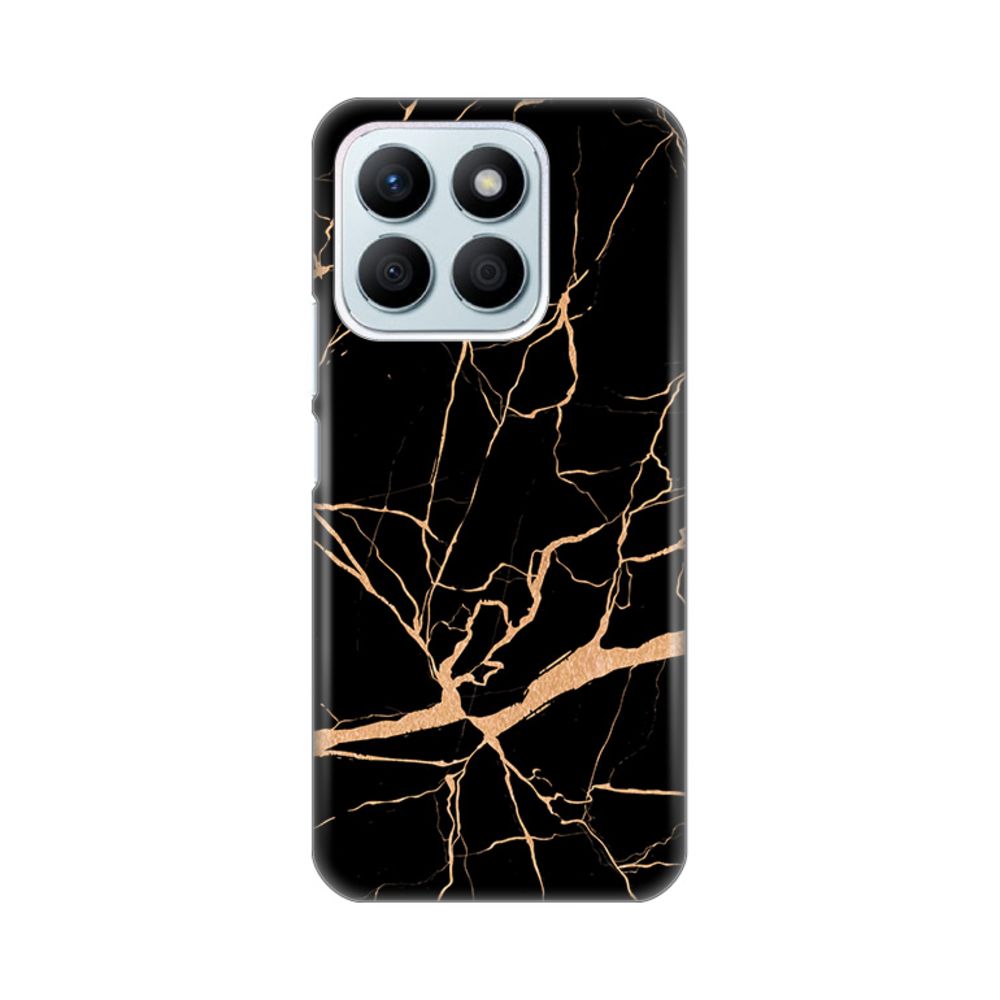 Maska za Honor X8b — Silikonska Print, black