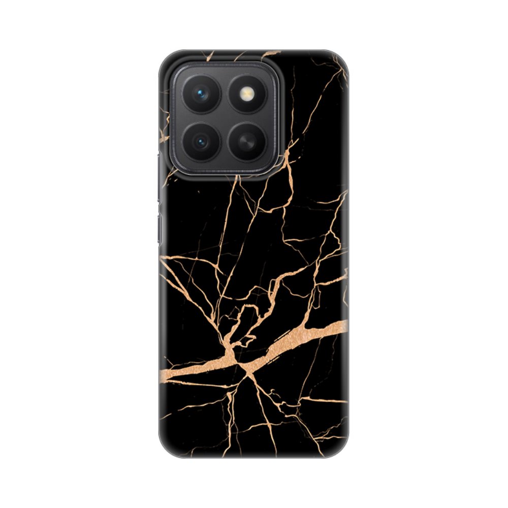 Maska za Honor X8c — Silikonska Print, black