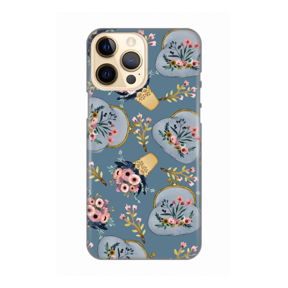 Maska za Apple iPhone 13 Pro Max — Silikonska Print, blue