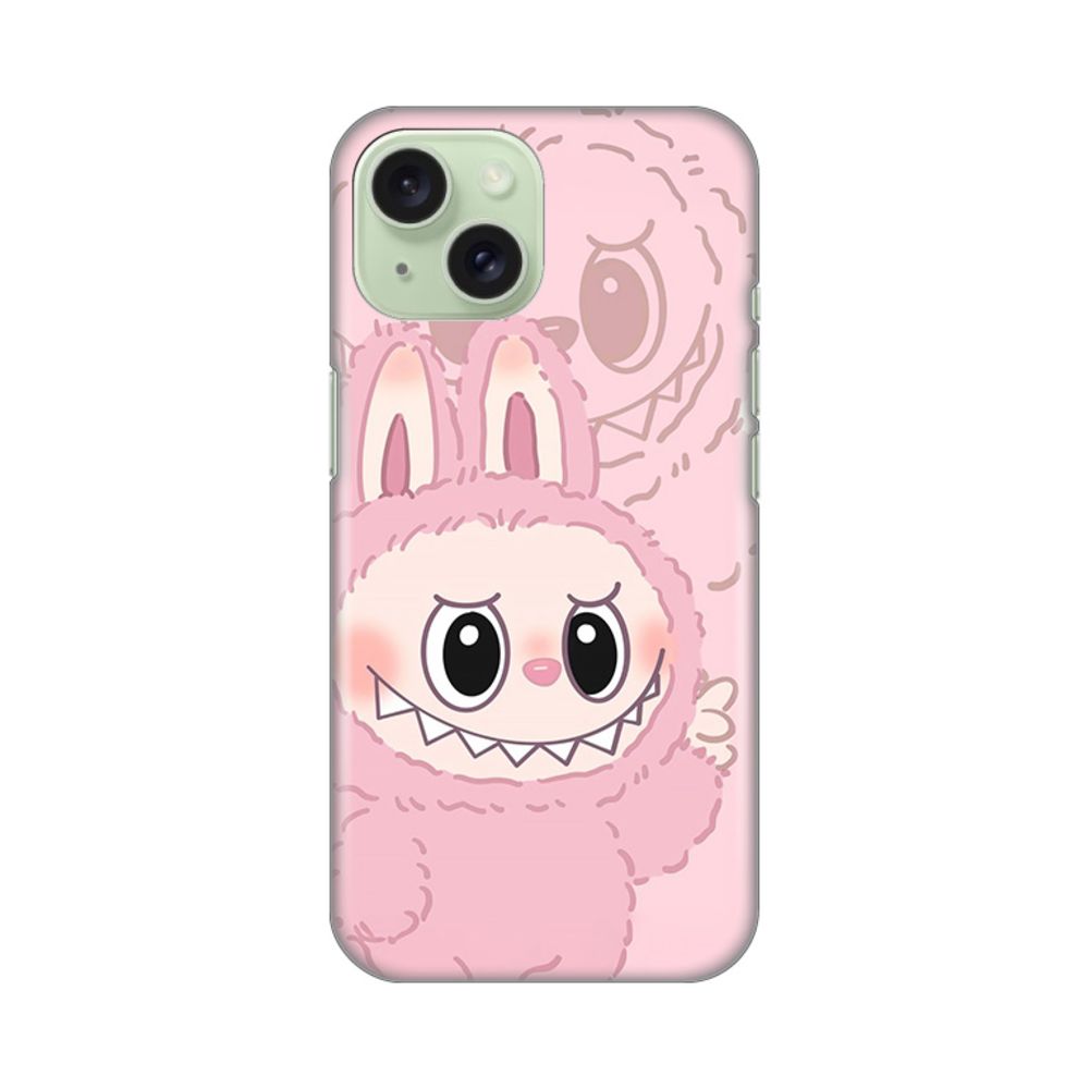 Maska za Apple iPhone 15 — Silikonska Print, pink
