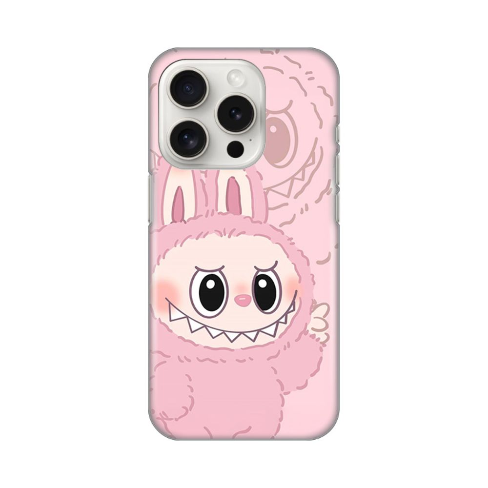 Maska za Apple iPhone 15 Pro — Silikonska Print, pink