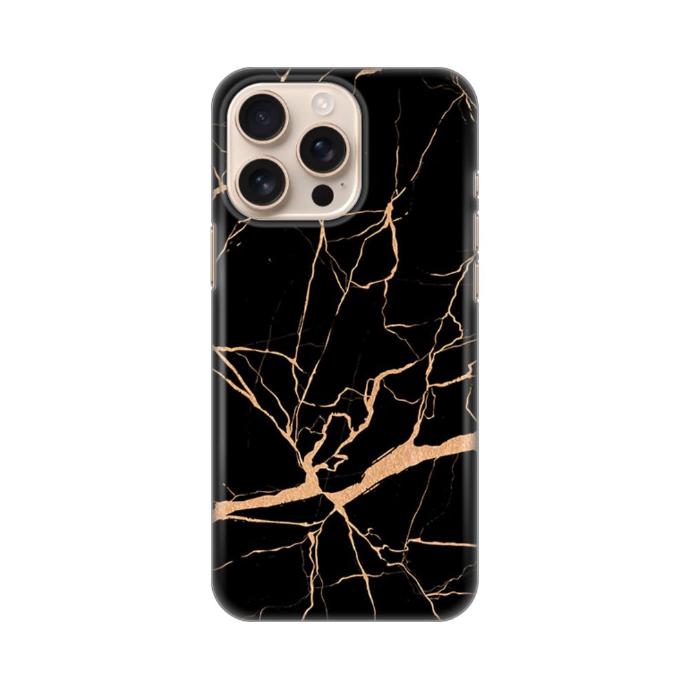 Maska za Apple iPhone 16 Pro Max — Silikonska Print, black