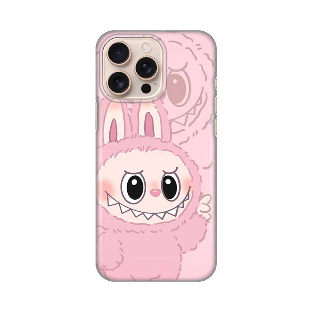 Maska za Apple iPhone 16 Pro Max — Silikonska Print, pink