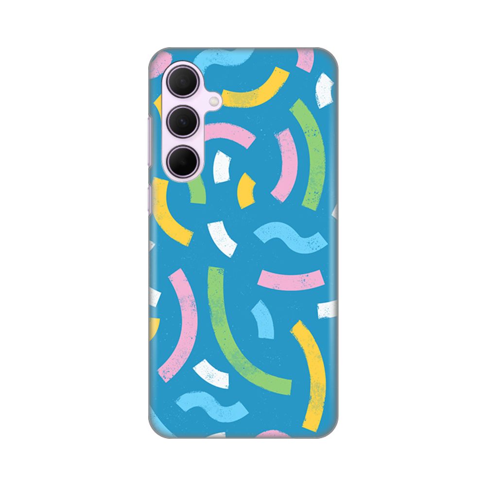 Maska za Samsung Galaxy A35 5G — Silikonska Print, blue