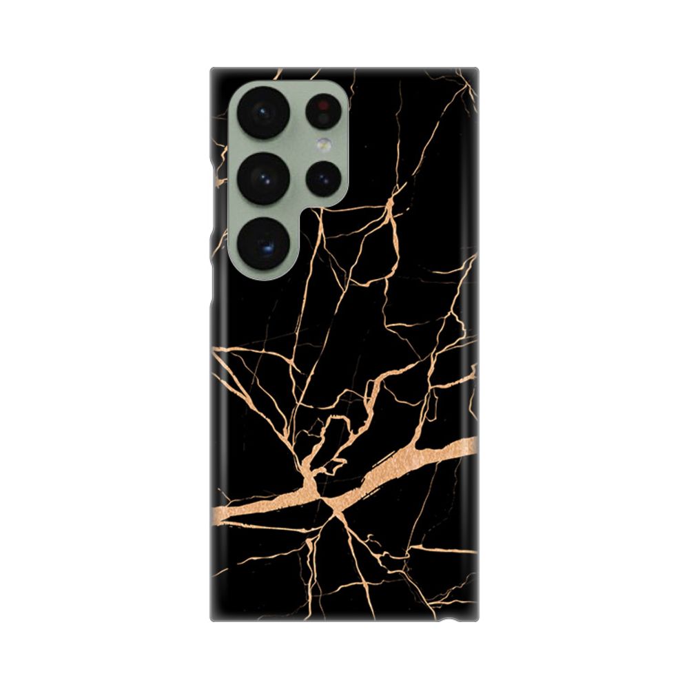 Maska za Samsung Galaxy S23 Ultra — Silikonska Print, black