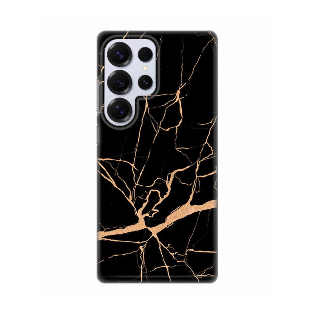 Maska za Samsung Galaxy S25 Ultra — Silikonska Print, black